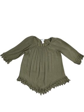 Linda Leal Lace Detail Top